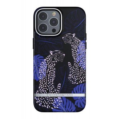 Richmond & Finch iPhone 13 Pro Max SkalBlue Cheetah till