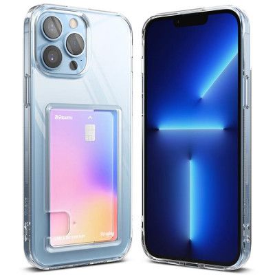 Ringke Fusion Korthållare Skal iPhone 13 Pro Max - Transparent