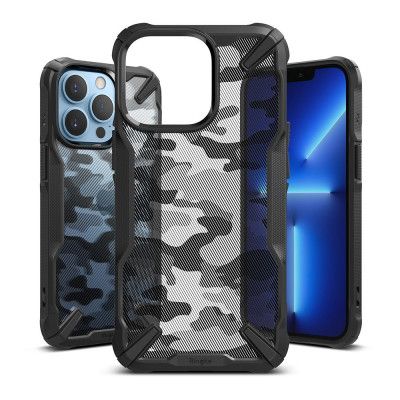 Ringke Fusion X Skal iPhone 13 Pro Max - Camo Svart