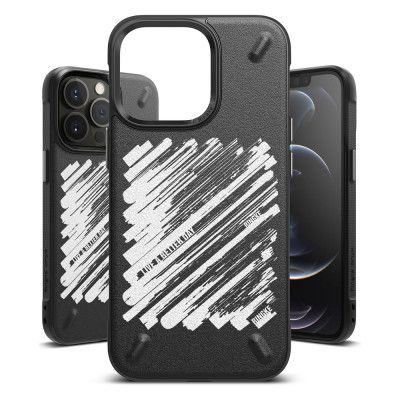 Ringke Onyx Paint Skal iPhone 13 Pro Max - Svart