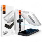 Spigen EZ Fit [2 Pack] iPhone 14 Plus/13 Pro Max Skärmskydd i Härdat glas