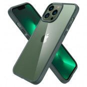 Spigen iPhone 13 Pro Max Skal Ultra Hybrid - Midnight Grön