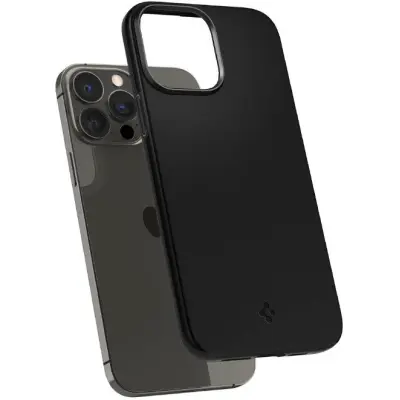 Spigen Thin Fit (iPhone 13 Pro Max) - Svart