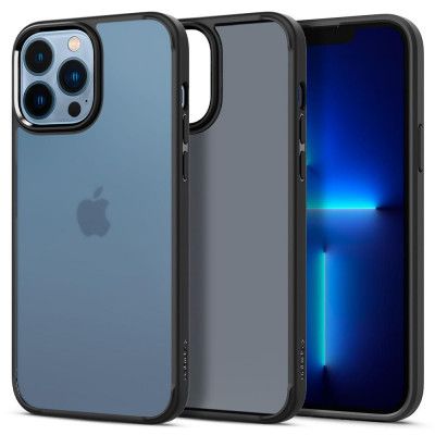 Spigen Ultra Hybrid Skal iPhone 13 Pro Max - Matte Frost Svart
