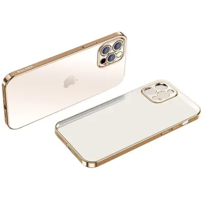 SULADA iPhone 13 Pro Max Skal Electroplated TPU - Guld