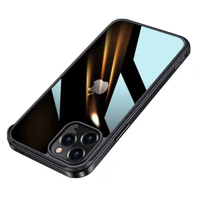 SULADA Minrui iPhone 13 Pro Max Mobilskal Hybrid PC Svart