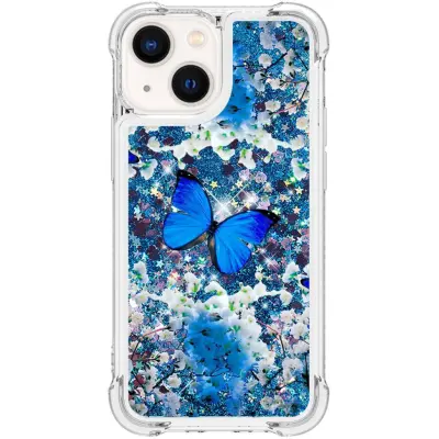 Trolsk Liquid Glitter Case - Butterfly (iPhone 13 Pro Max)