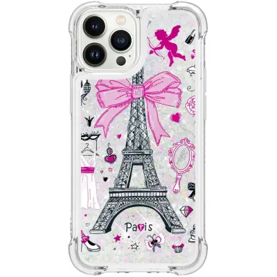 Trolsk Liquid Glitter Case - Paris (iPhone 13 Pro Max)