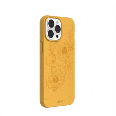 Pela Hive Edition Mobilskal iPhone 13 Pro Max - Classic Honey