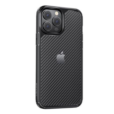 USAMS Armour Skal iPhone 13 Pro Max - Svart