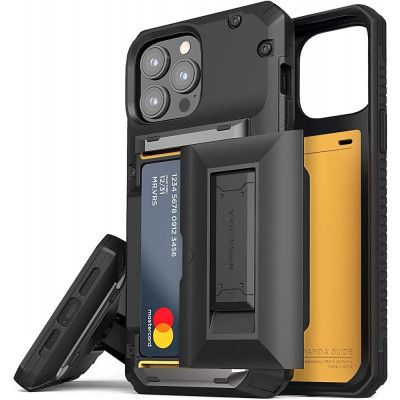 VRS DESIGN Damda Glide Hybrid Skal iPhone 13 Pro Max - Svart