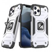 Wozinsky Ring Kickstand Tough Skal iPhone 13 Pro Max - Silver
