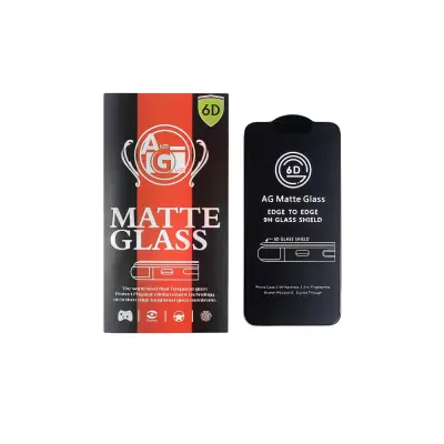 6D Matt Härdat Glas Skärmskydd iPhone 13/13 Pro 6,1''Stöttåligt