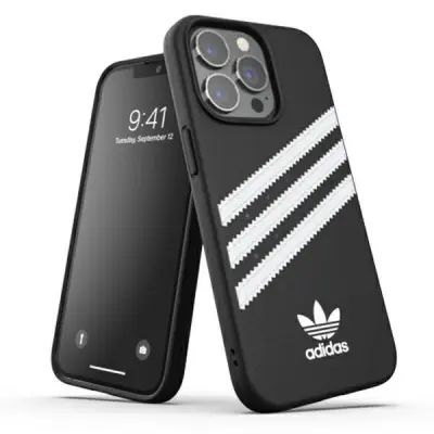 Adidas iPhone 13 Pro/13 Mobilskal OR Moulded PU - Svart-vit