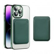 BOOM iPhone 13 Pro Mobilskal Magsafe Korthållare - Grön
