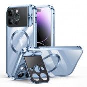 BOOM iPhone 13 Pro Mobilskal Magsafe Metall Frame - Blå