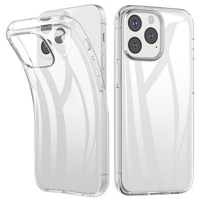 BOOM - iPhone 13 Pro Skal Mjuk TPU - Clear