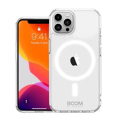 Boom - Magsafe Skal iPhone 13 Pro - Clear