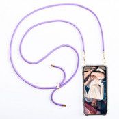 Boom iPhone 13 Pro skal med mobilhalsband- Rope Purple