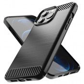 Carbon Case Flexible Skal iPhone 13 Pro - Svart