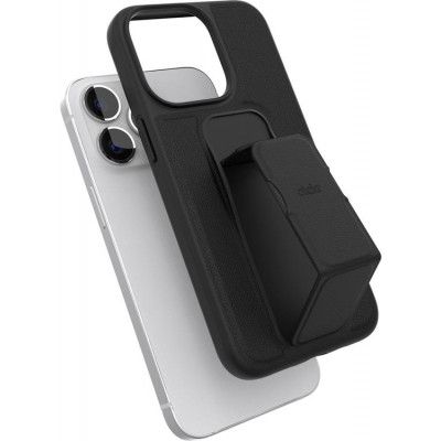 CLCKR Gripcase Saffiano Skal iPhone 13 Pro - Svart