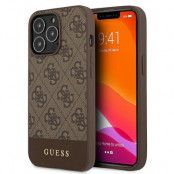 Guess 4G Stripe Collection Skal iPhone 13 Pro - Brun