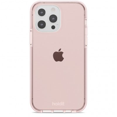 Holdit iPhone 13 Pro Seethru Skal - Blush Rosa