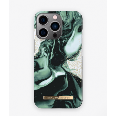iDeal of Sweden Fashion Skal iPhone 13 Pro - Golden Olive Marble