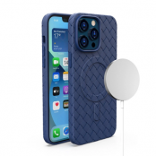iPhone 13 Mobilskal Magsafe Woven - Marinblå