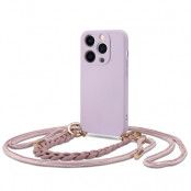 iPhone 13 Pro Halsbandsskal Icon Chain - Violett