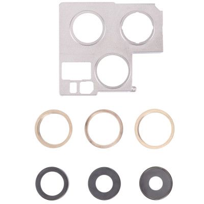 iPhone 13 Pro Kameralins + Bracket - Guld