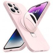 iPhone 13 Pro Mobilskal Magsafe Liquid Silikon - Rosa