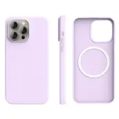 Mobilskal till iPhone 13 Pro MagSafe Ultra Thin Silikon (Bean Lila)