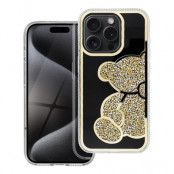 iPhone 13 Pro Mobilskal Teddy Bear - Guld