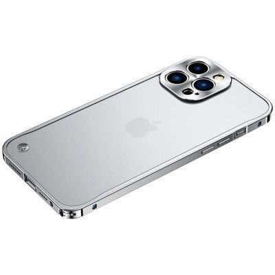 iPhone 13 Pro Skal Metall Slim - Silver