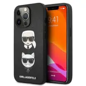 Karl Lagerfeld iPhone 13&13 Pro Skal Saffiano Karl&Choupette - Svart