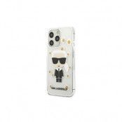 Karl Lagerfeld Transparent Flower Iconic iPhone 13 Pro Skal