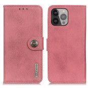 KHAZNEH Plånboksfodral iPhone 13 Pro - Rosa