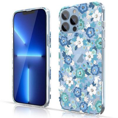 Kingxbar Brilliant Series Skal iPhone 13 Pro - Blå