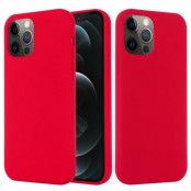 MagSafe Liquid Silicone Skal iPhone 13 Pro - Röd