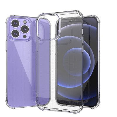 Mjukt Shockproof Skal iPhone 13 Pro - Clear