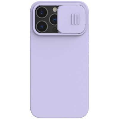 Nillkin CamShield Silky Silikon Skal iPhone 13 Pro - Lila