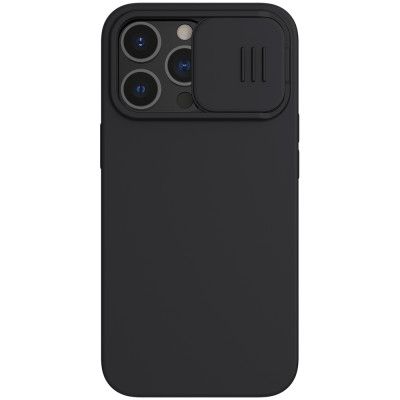Nillkin CamShield Silky Silikon Skal iPhone 13 Pro - Svart