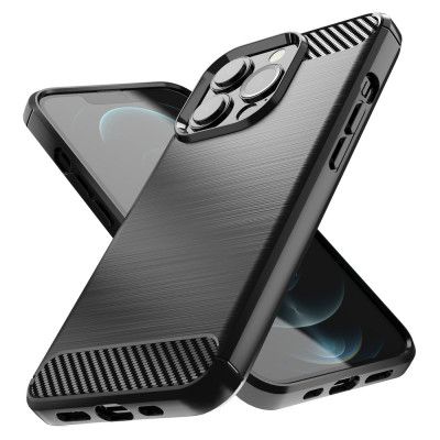 Nillkin Synthetic Fiber Carbon Skal iPhone 13 Pro - Svart