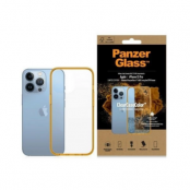 PanzerGlass iPhone 13 Pro Mobilskal Antibacterial - Transparent/Gul