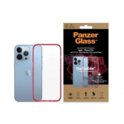 PanzerGlass iPhone 13 Pro Mobilskal Antibacterial - Transparent/Rosa