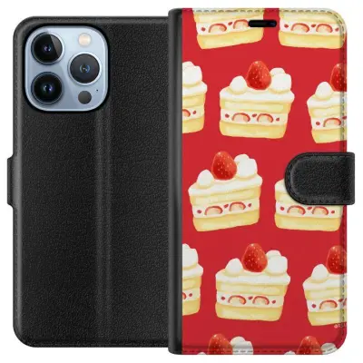 Plånboksfodral till Apple iPhone 13 Pro med Tårta