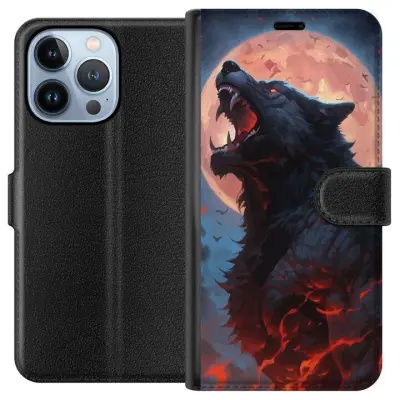 Plånboksfodral till Apple iPhone 13 Pro med Ylande varg