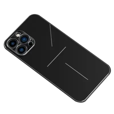 R-JUST RJ-52 Mobilskal i Aluminium och TPU för iPhone 13 Pro - Svart