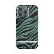 Richmond & Finch iPhone 13 Pro Skal Emerald Zebra